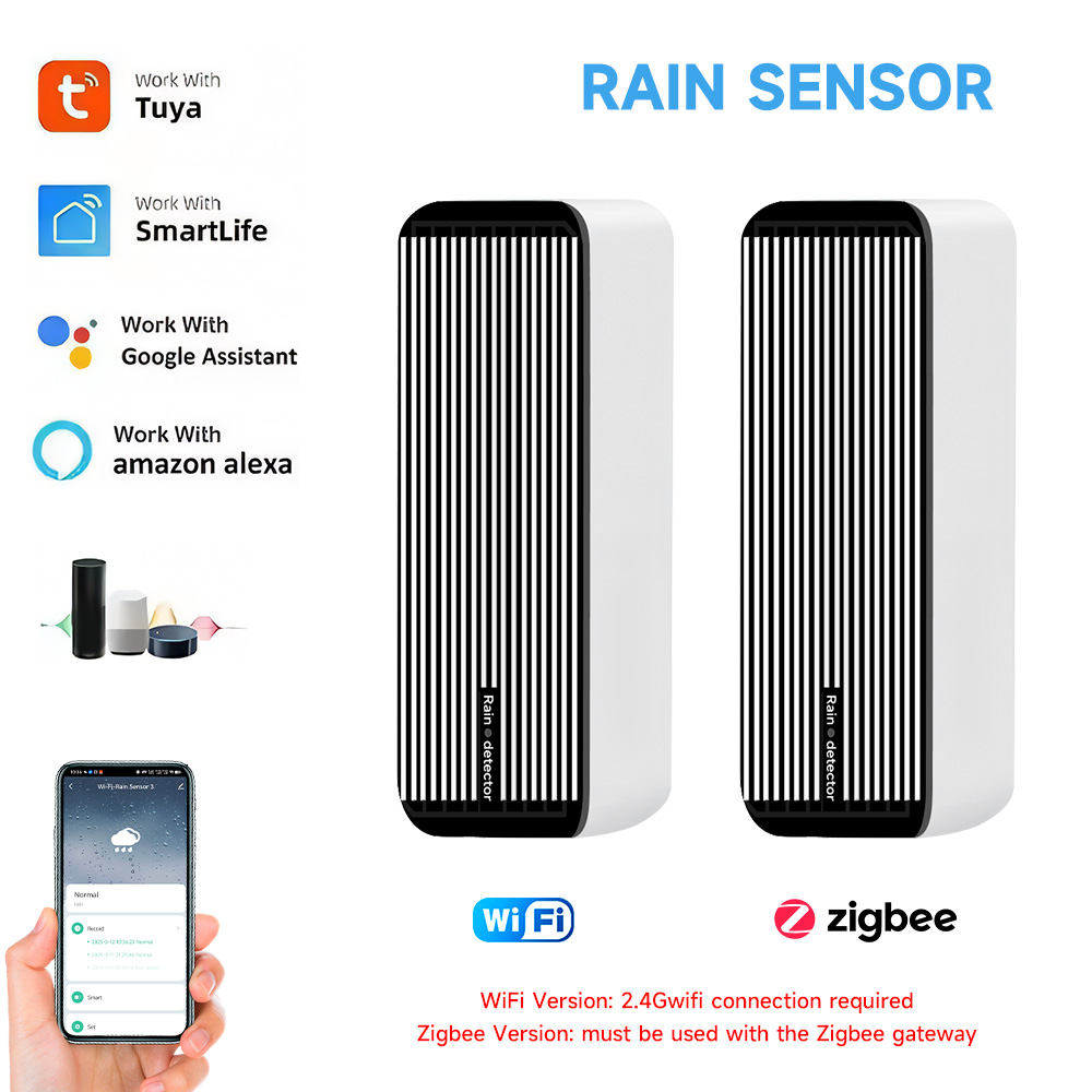 Wifi Water Sensor - Regensensorwaarschuwing Wifi Zigbee voor Tuya Google