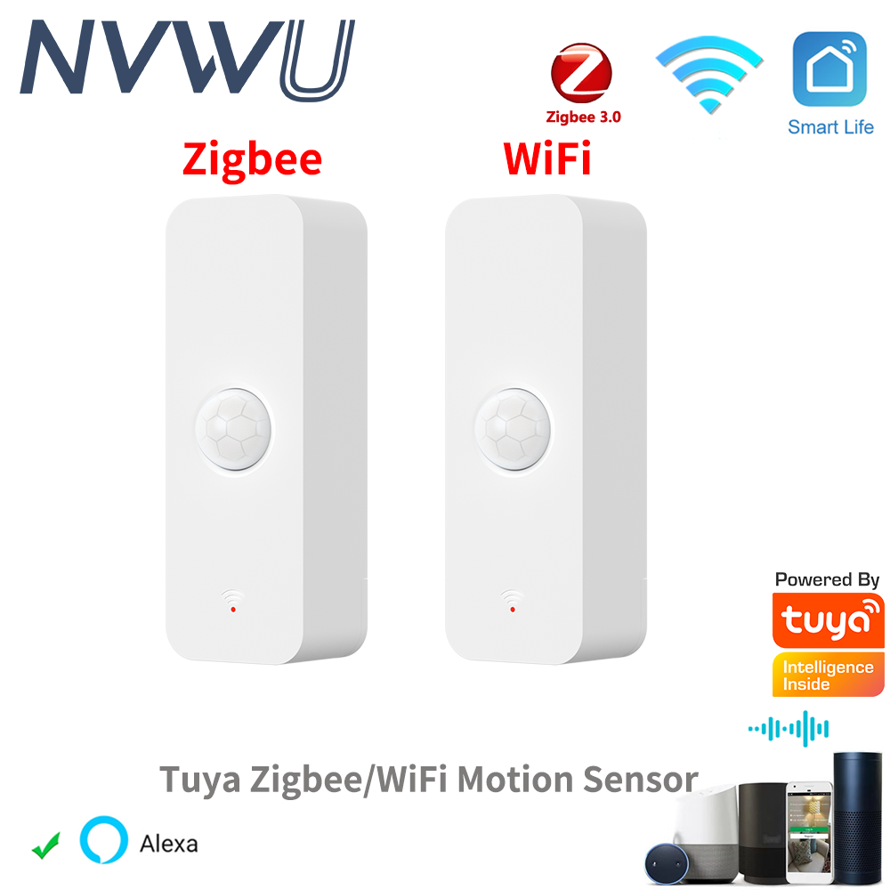 Smart Home Wiser - Tuya WiFi Zigbee PIR Bewegingssensor Smart