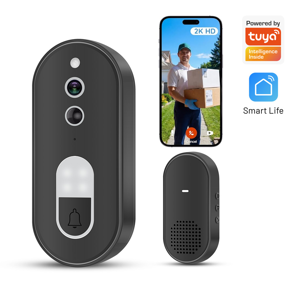Smart Home Cctv Camera - Tuya 1080P HD Draadloze WiFi Video