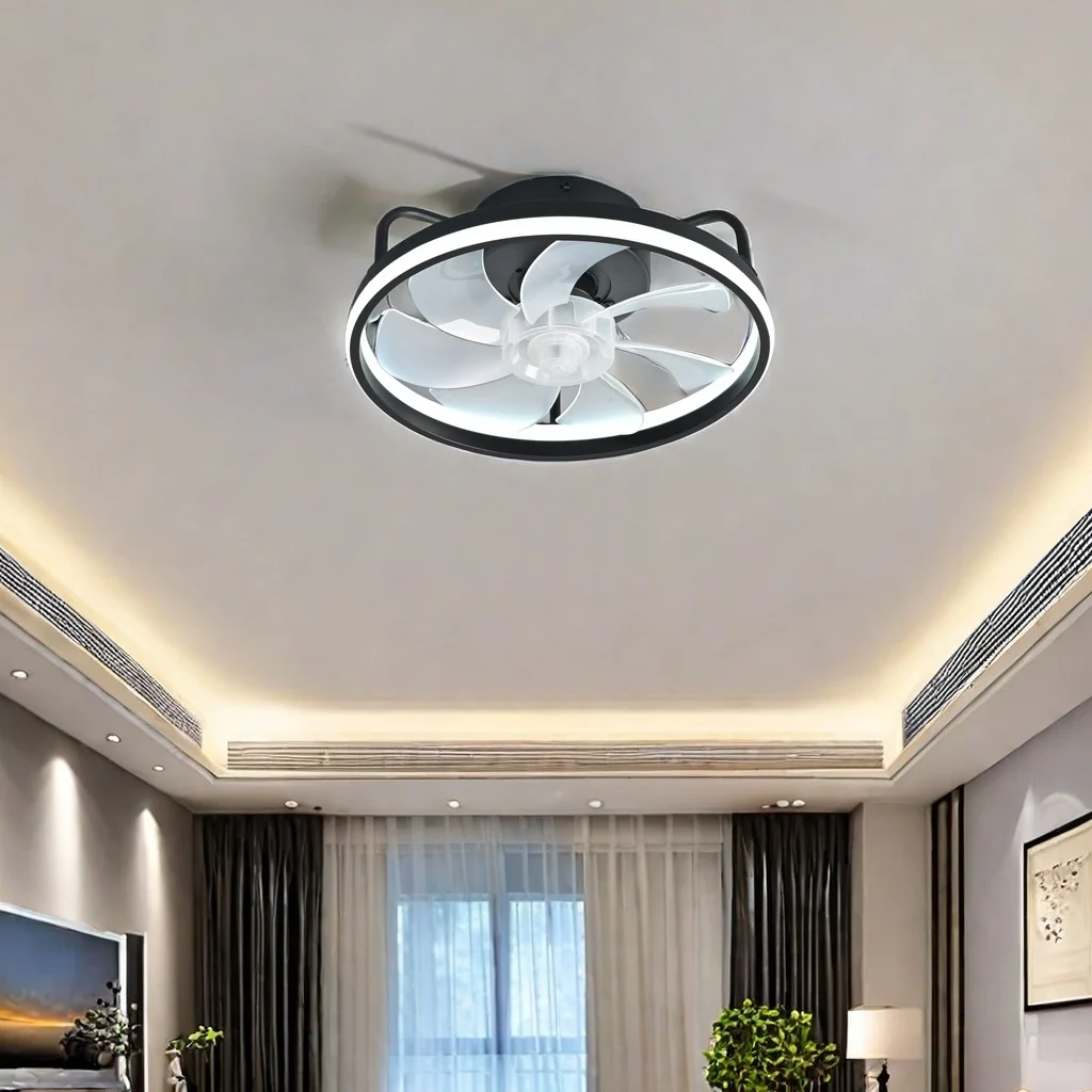 Smart Home Ventilation System - 2-in-1 moderne slimme plafondventilator slaapkamer plafondventilator