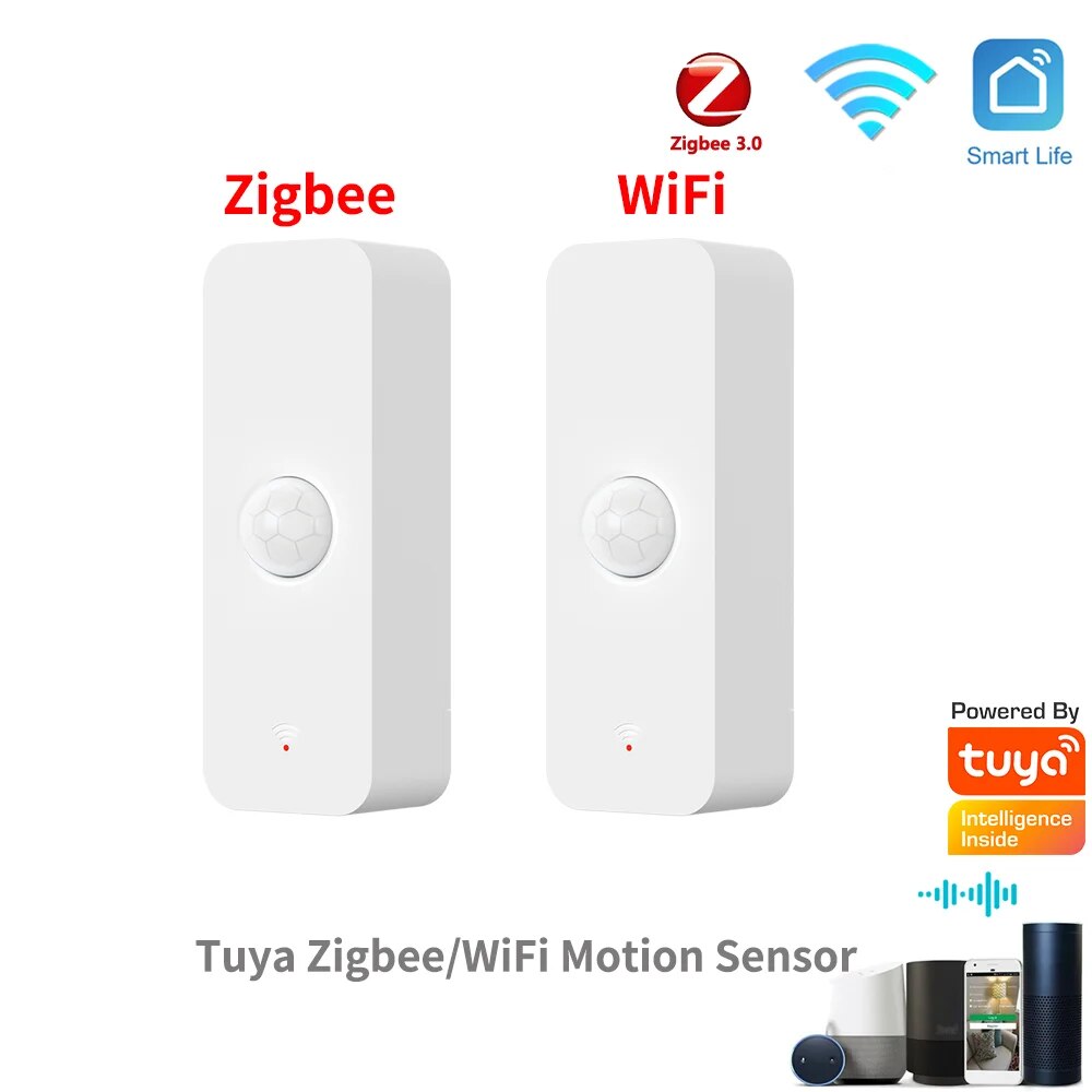 Smart Home Wiser - Tuya WiFi Zigbee PIR Bewegingssensor Smart