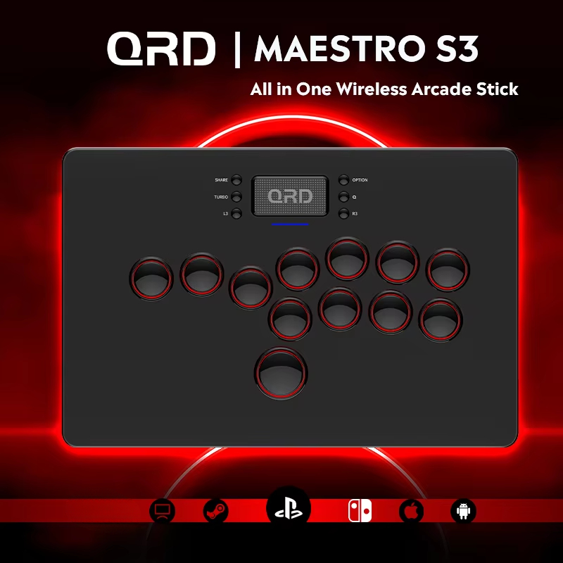 Smart Home Raspberry Pi - QRD Maestro S3 draadloze hitbox voor