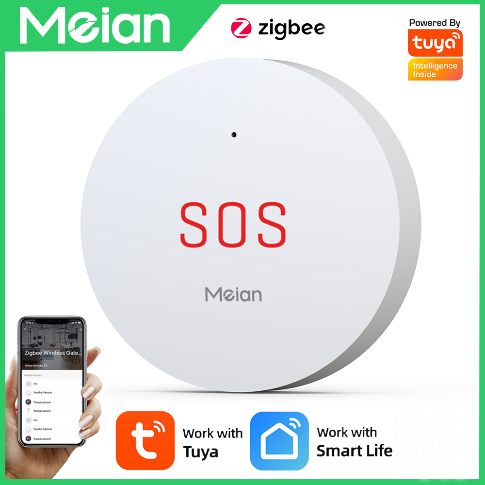 Smart Home Automation System - Zigbee Tuya Sos Emergency Knop Home