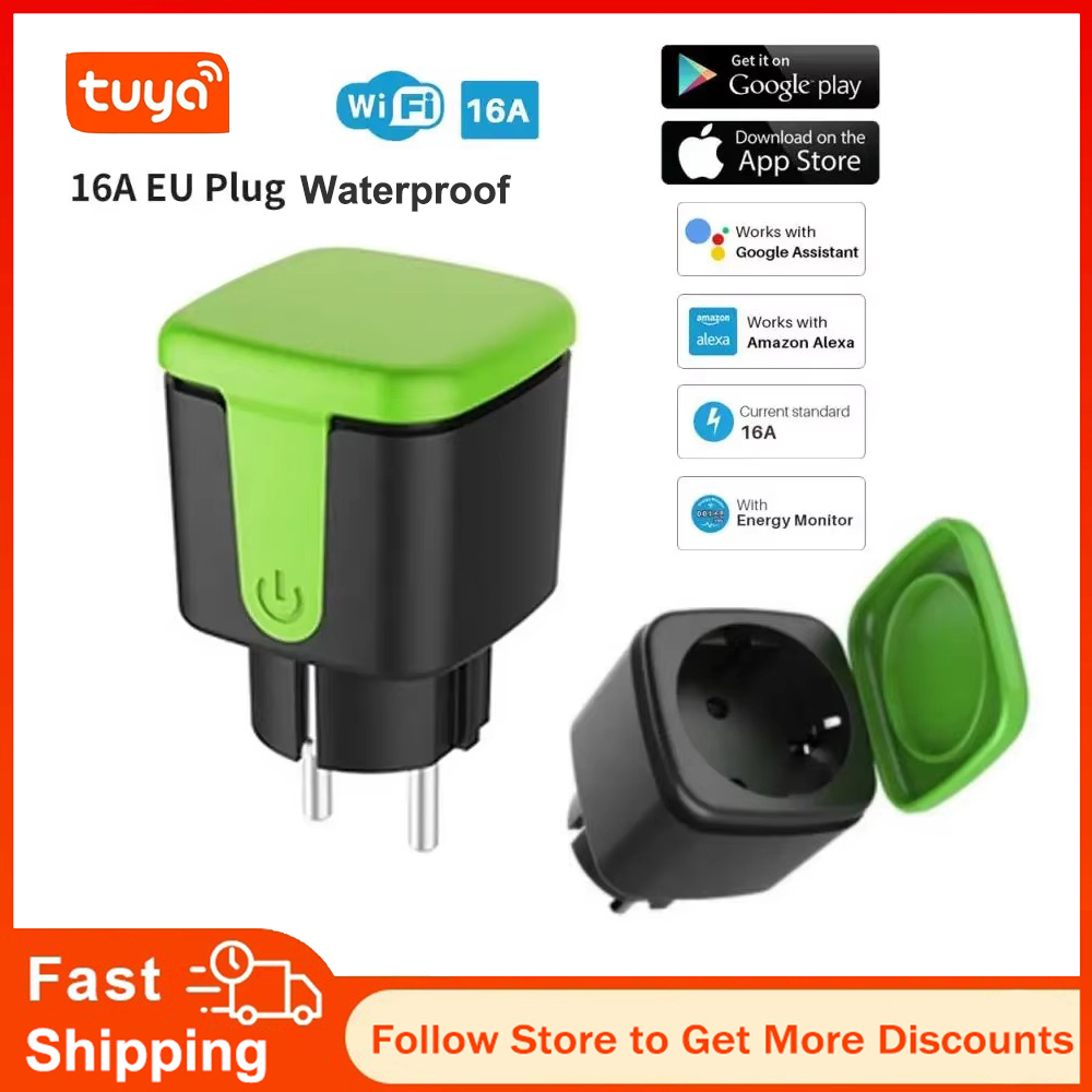 Smart Home Yale - Tuya EU 16A WiFi Smart Waterproof