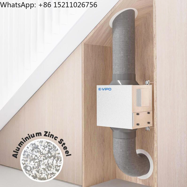 Smart Home Ventilation System - E-VIPO Flexibele Unidirectionele Ventilatie-eenheid met Luchttoevoer