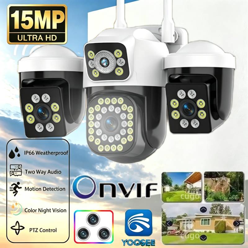 Smart Home Windows App - 15MP Drievoudige Lenzen Drievoudige Schermen PTZ