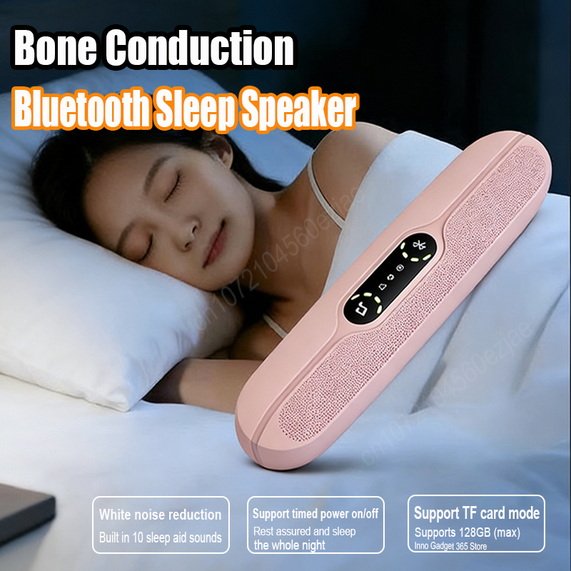 Smart Home Bone - Mini Bluetooth-speaker met beengeleiding onder het