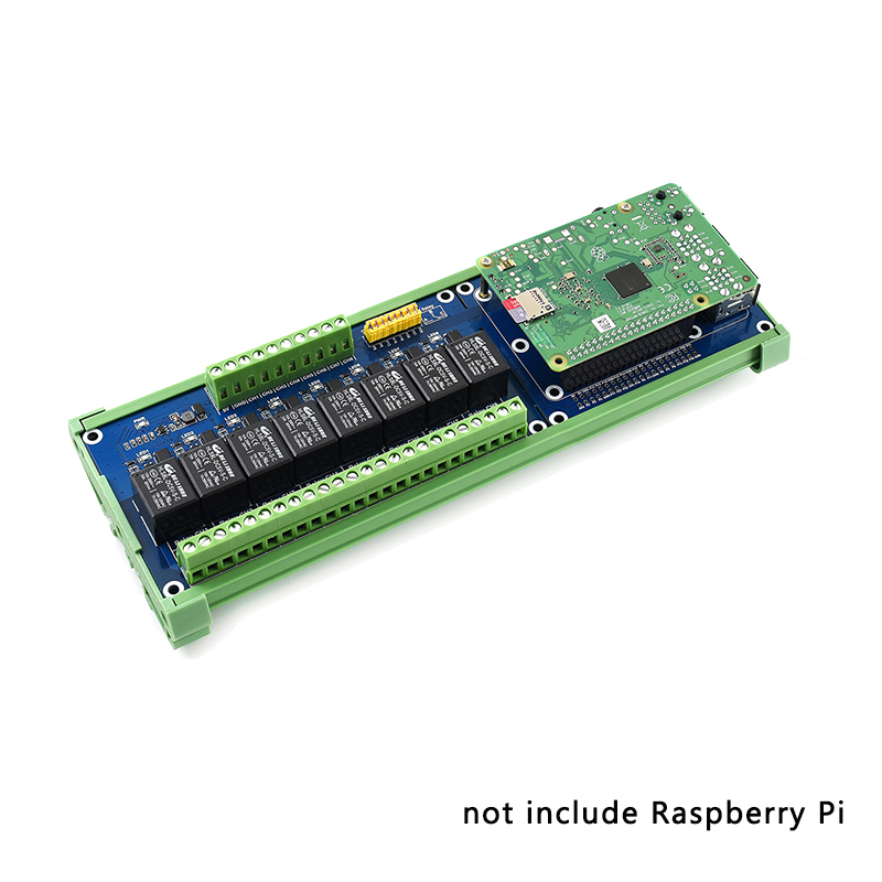 Smart Home Raspberry Pi - Raspberry Pi 5/4b 8 Kanaals Relais