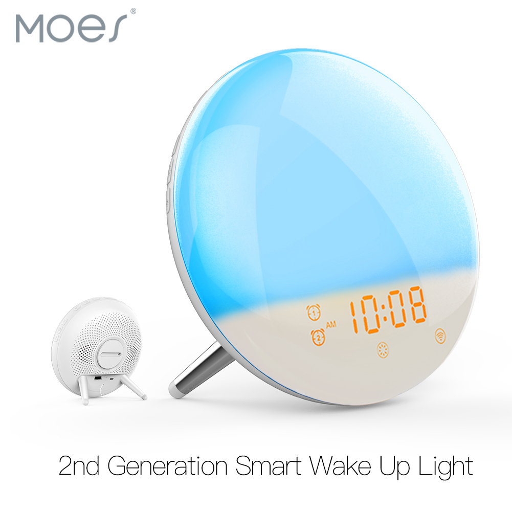 Smart Home Simulation - WiFi Wake Up Smart Light-wekker met