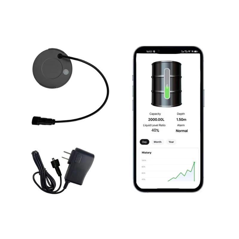 Wifi Water Sensor - LPG2412-ESP Wifi Slimme Waterstandindicator Onderste Magnetische