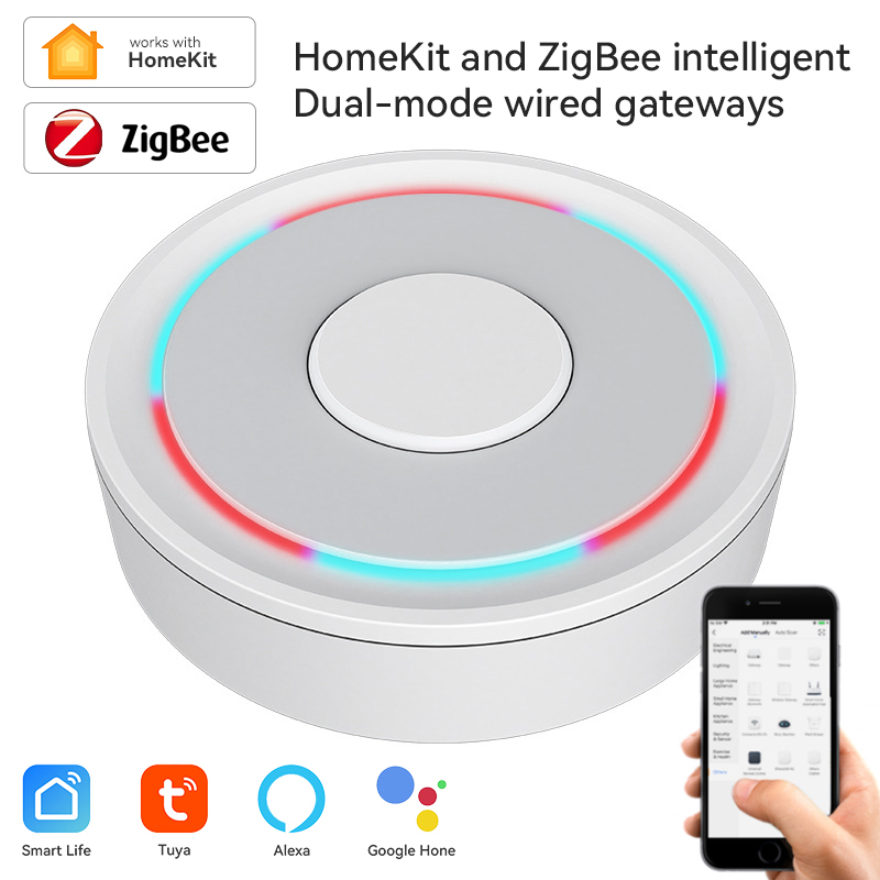 Smart Home Automation System - Tuya ZigBee Smart Gateway Homekit Bekabelde