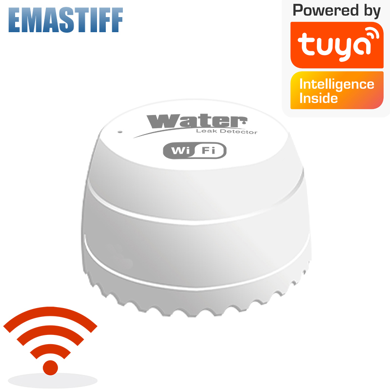 Wifi Water Sensor - Wifi Waterdetector Lekkagesensor Alarm Lekdetector 40DB
