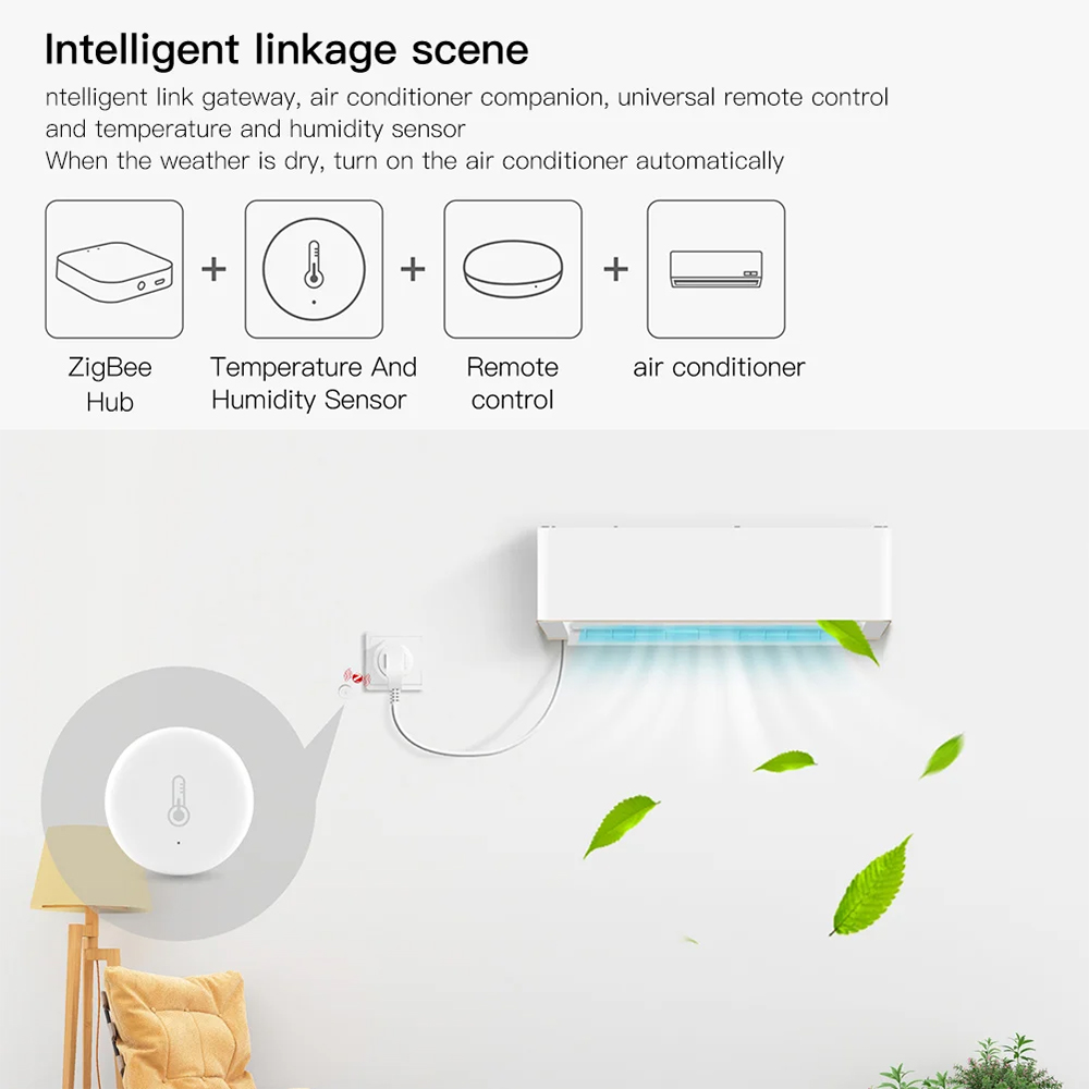 Tuya Smart Zigbee temperatuur- - Smart Home Automation System recensie en prijs