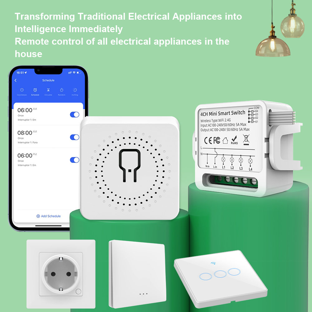 Tuya WiFi Smart Switch 1/2/3/4 - Smart Home Yale recensie en prijs