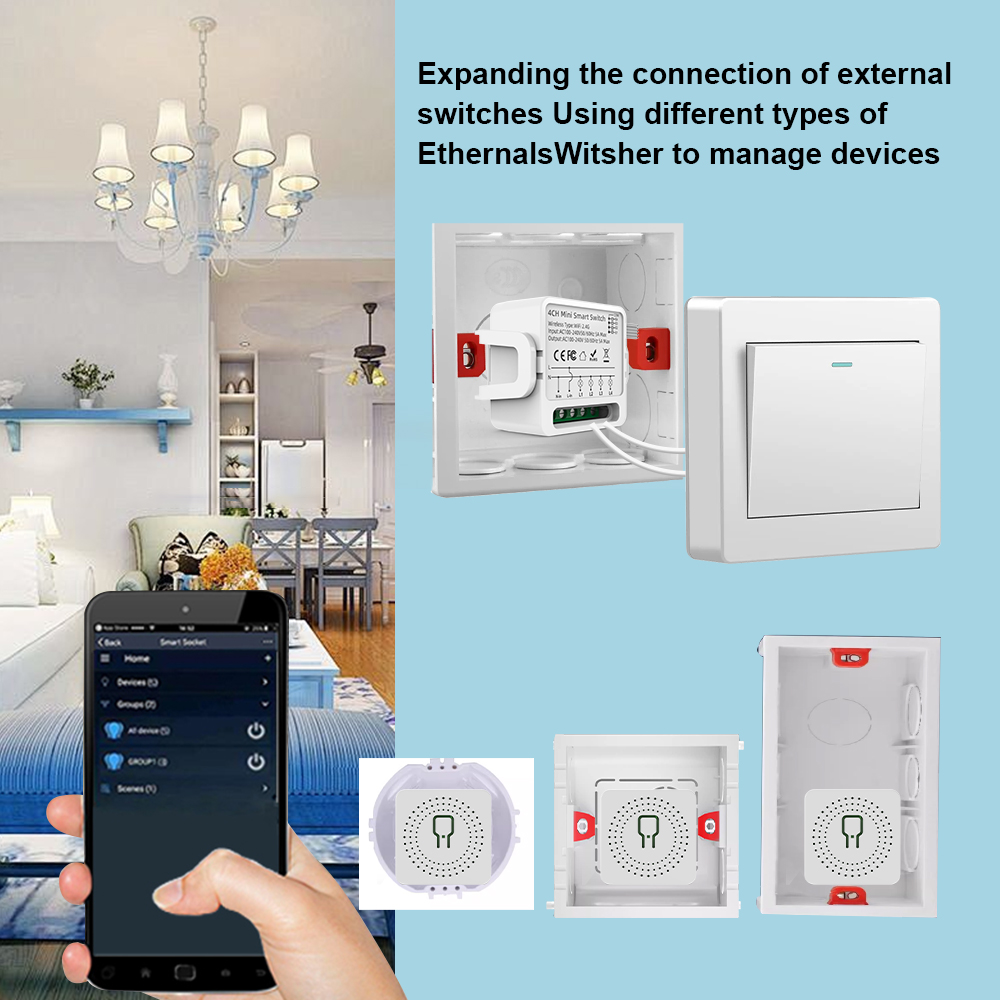 Tuya WiFi Smart Switch 1/2/3/4 - Smart Home Yale recensie en prijs