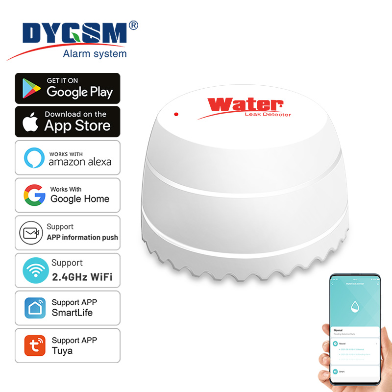 Tuya WiFi Waterlekdetector Ove - Wifi Water Sensor recensie en prijs