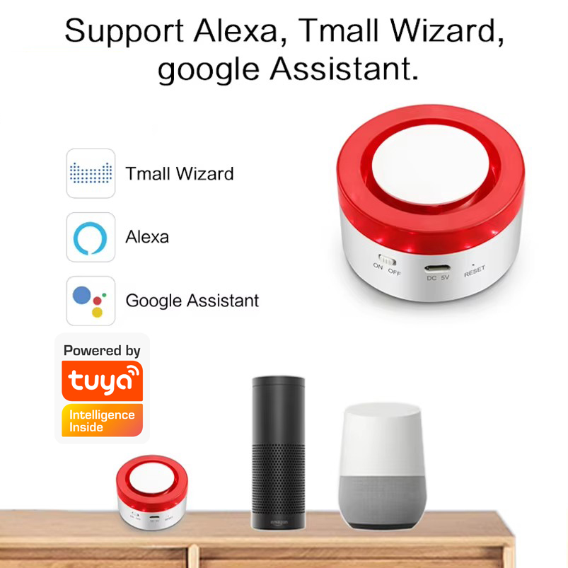 WiFi Tuya Alarmsysteem 120DB D - Smart Home Automation System recensie en prijs