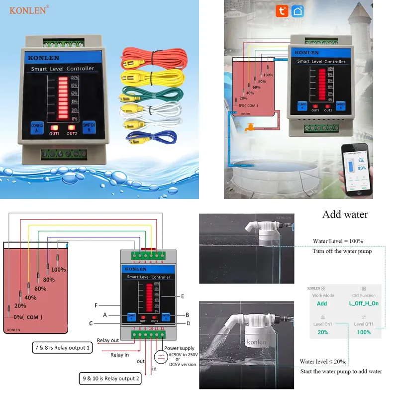 KONLEN Waterniveausensor WIFI  - Wifi Water Sensor recensie en prijs
