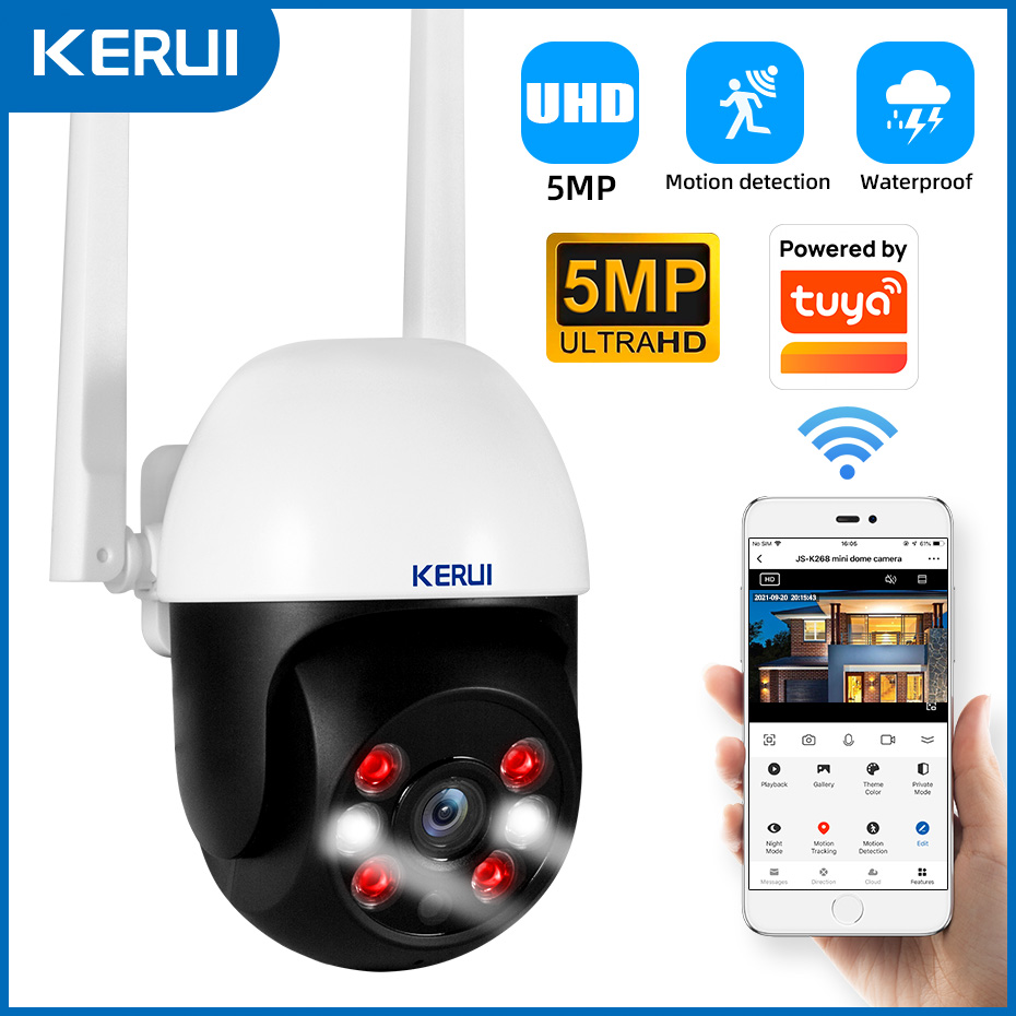 KERUI 5MP IP-camera ondersteun - Smart Home Cctv Camera recensie en prijs