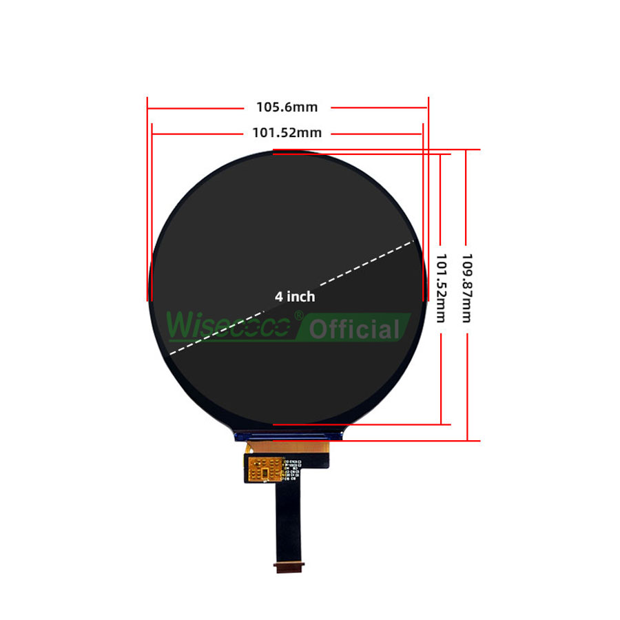 Wisecoco 4 inch rond LCD-scher - Smart Home Raspberry Pi recensie en prijs