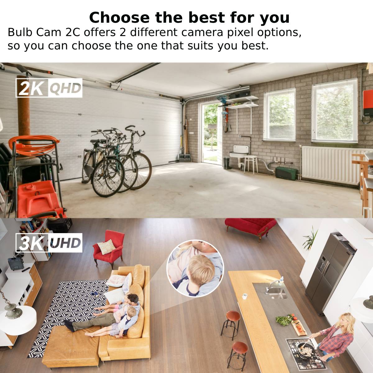IMOU Bulb Cam 2C 3MP/5MP 2K/3K - Smart Home Cctv Camera recensie en prijs