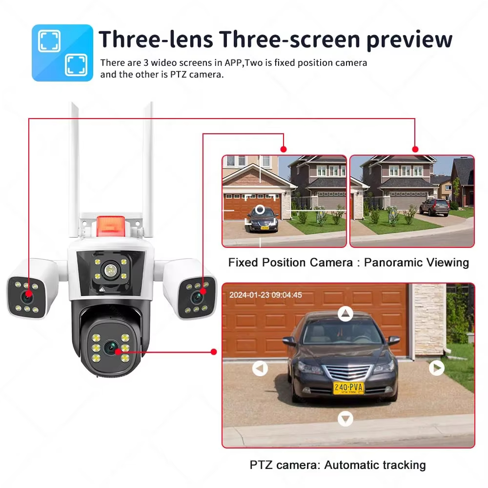 6K 12MP Outdoor WiFi Draadloze - Smart Home Cctv Camera recensie en prijs