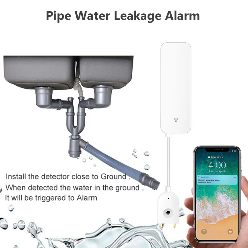 ZigBee WiFi Waterleksensor Ove - Wifi Water Sensor recensie en prijs