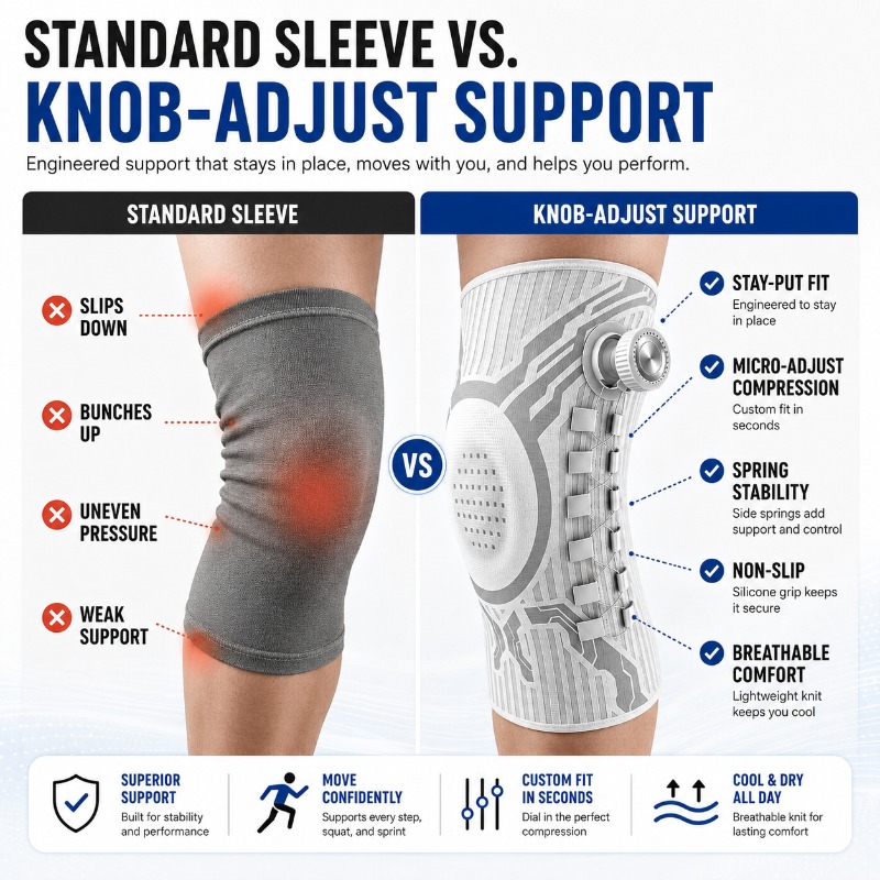 Smart Knob Kniebrace Patella G - Smart Home Bone recensie en prijs