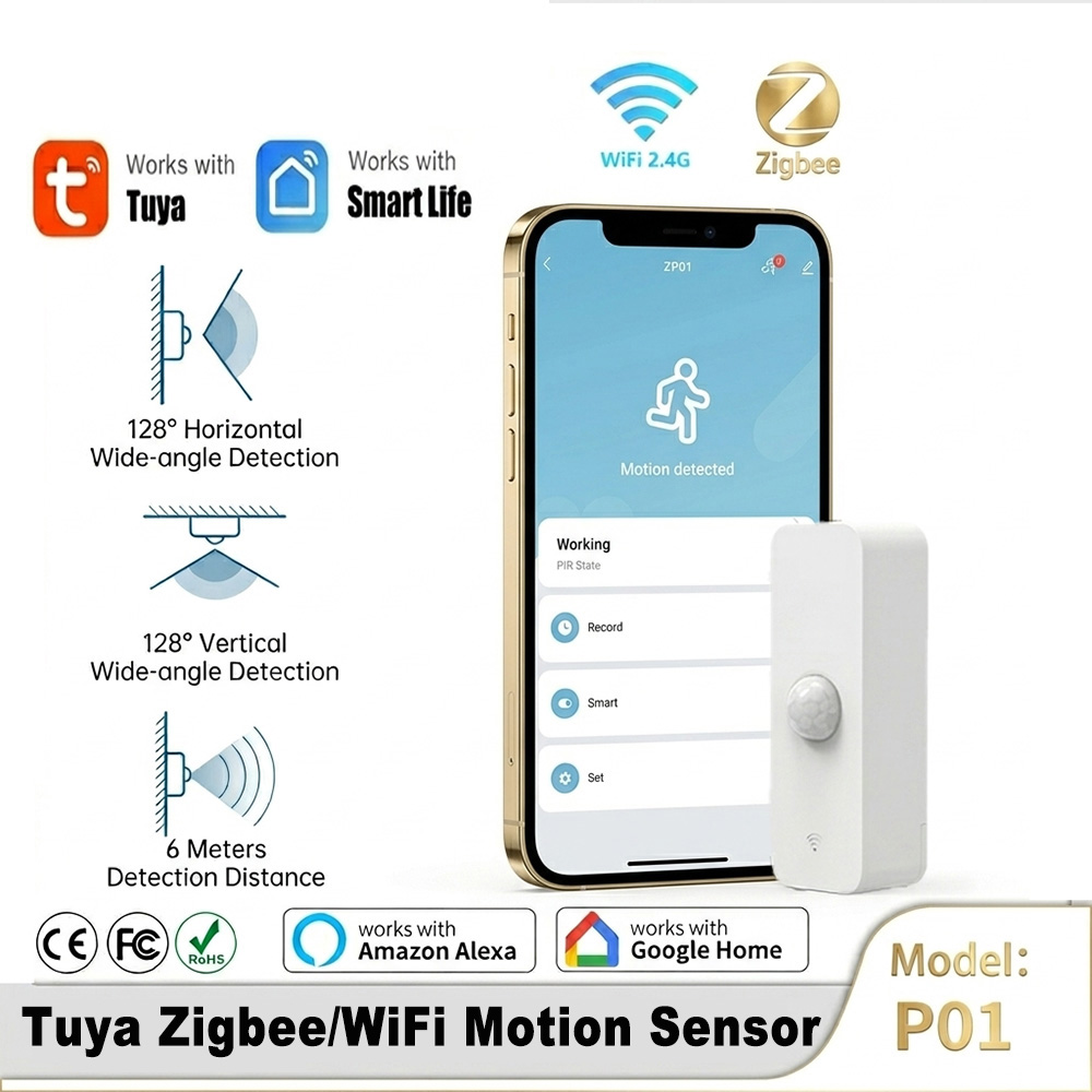 Slimme PIR-bewegingssensor WiF - Smart Home Wiser recensie en prijs