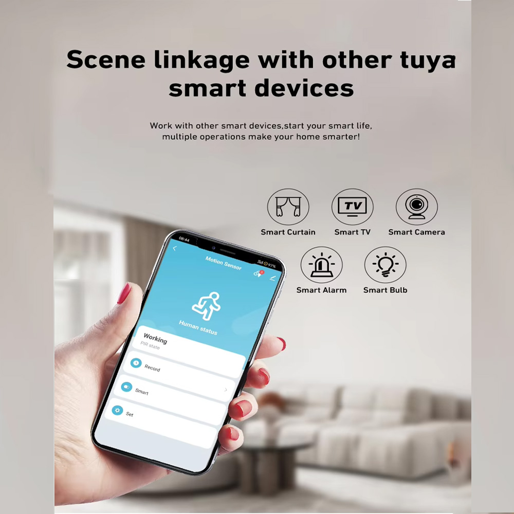 Slimme PIR-bewegingssensor WiF - Smart Home Wiser recensie en prijs