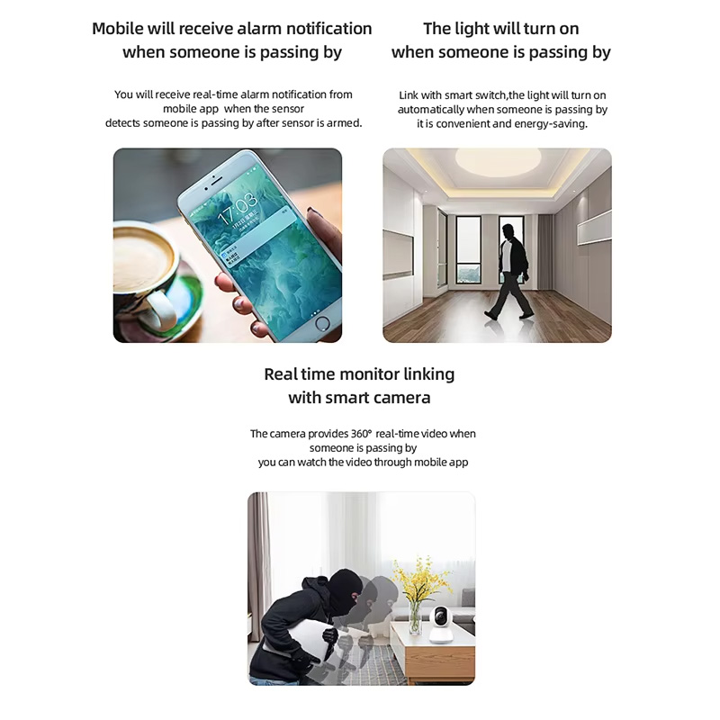 Slimme PIR-bewegingssensor WiF - Smart Home Wiser recensie en prijs
