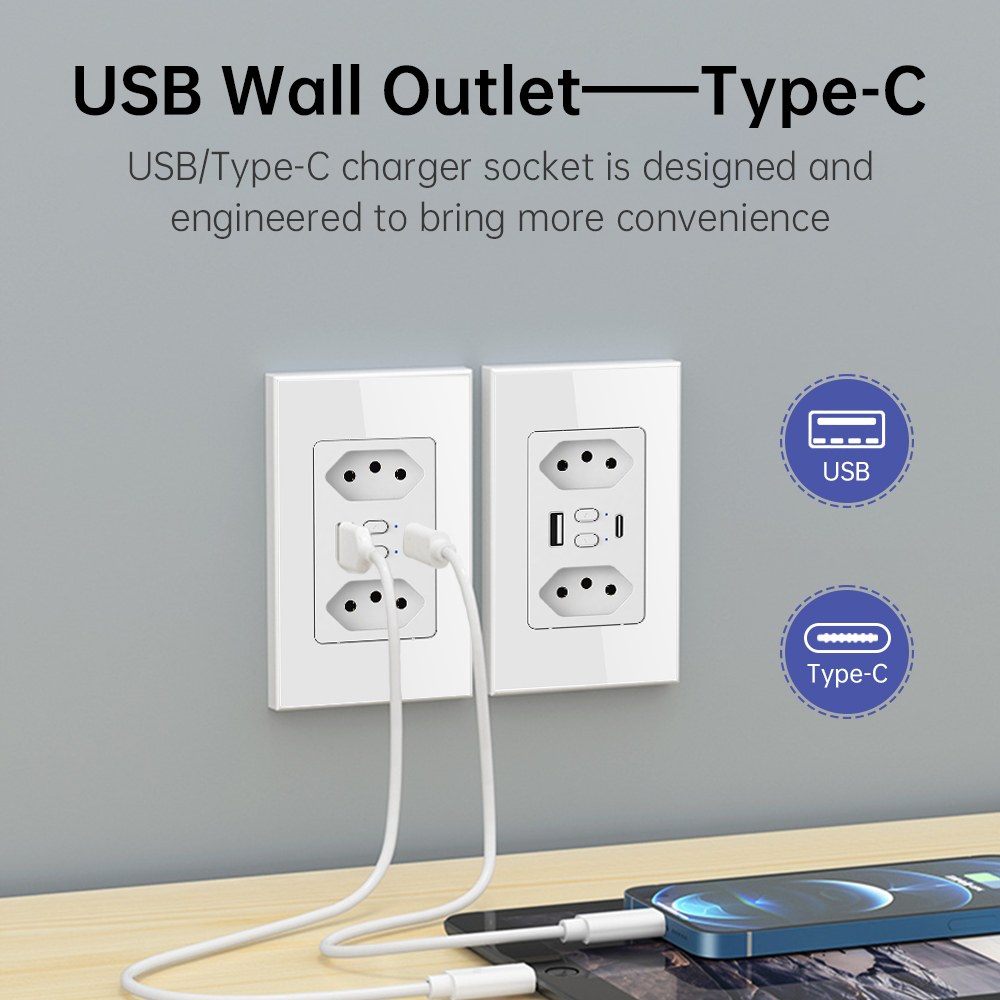 MANHOT Wifi Smart Brazil Socke - Smart Home Yale recensie en prijs
