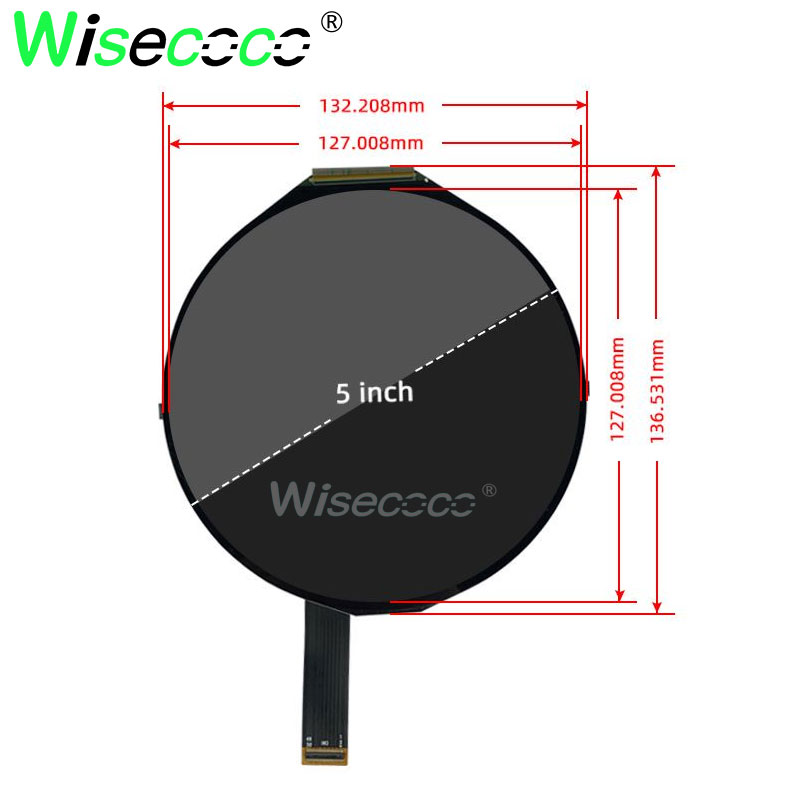 Rond LCD-Scherm 5 Inch 1080X10 - Smart Home Raspberry Pi recensie en prijs