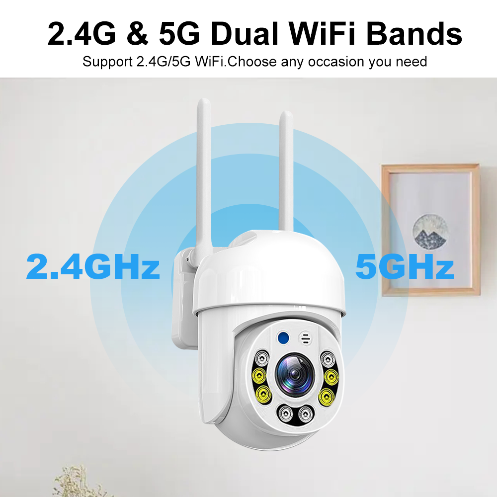 Tuya 5G Wifi Camera PTZ Buiten - Smart Home Cctv Camera recensie en prijs