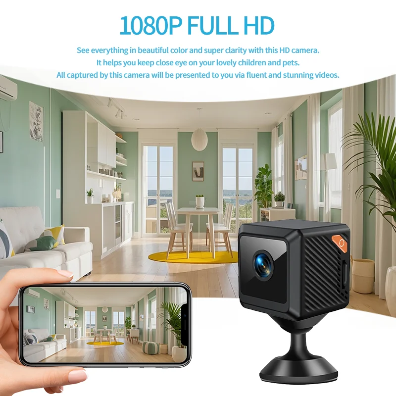 W02 1080P mini-beveiliging thu - Smart Home Cctv Camera recensie en prijs