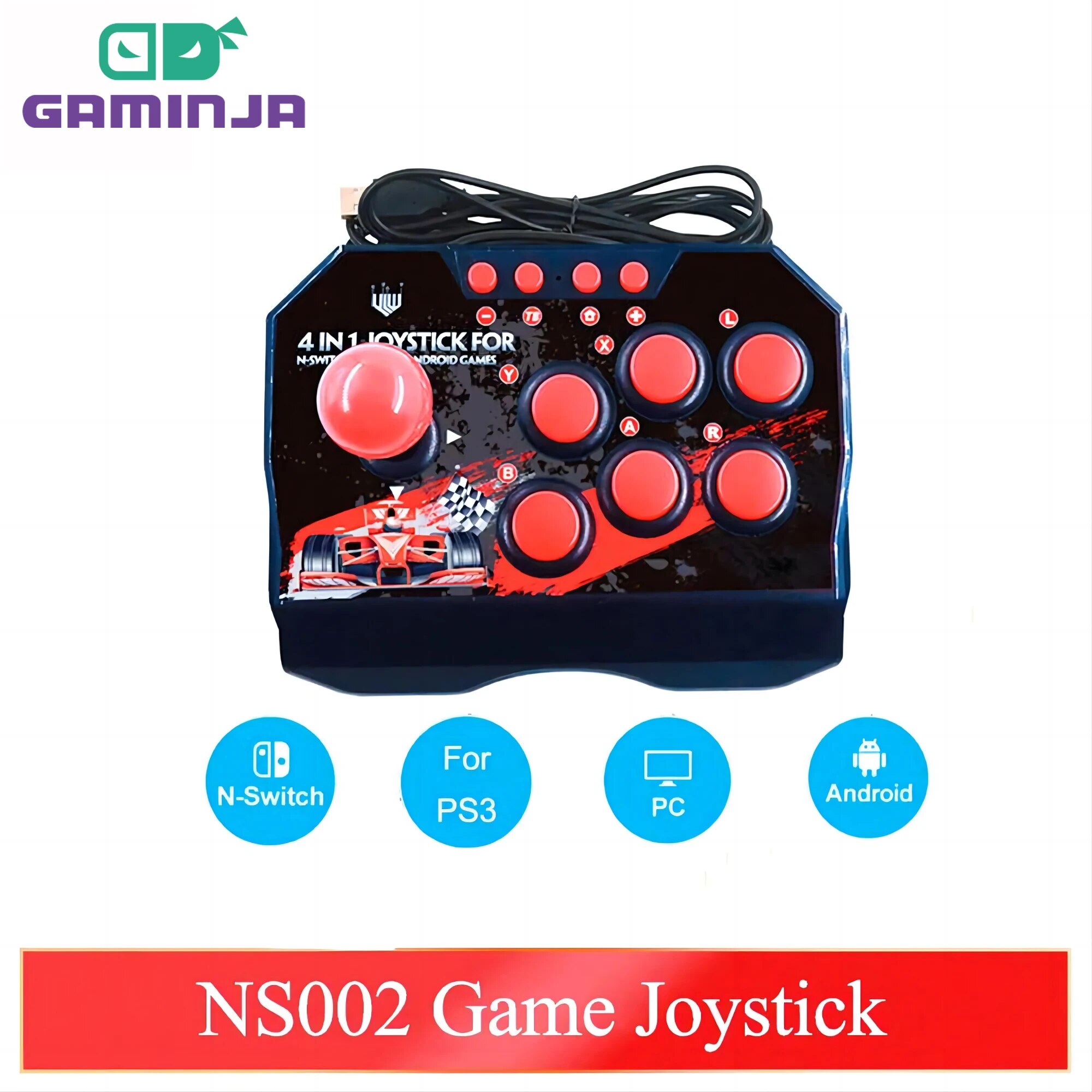GAMINJA NS002 4 In 1 Retro Arc - Smart Home Raspberry Pi recensie en prijs