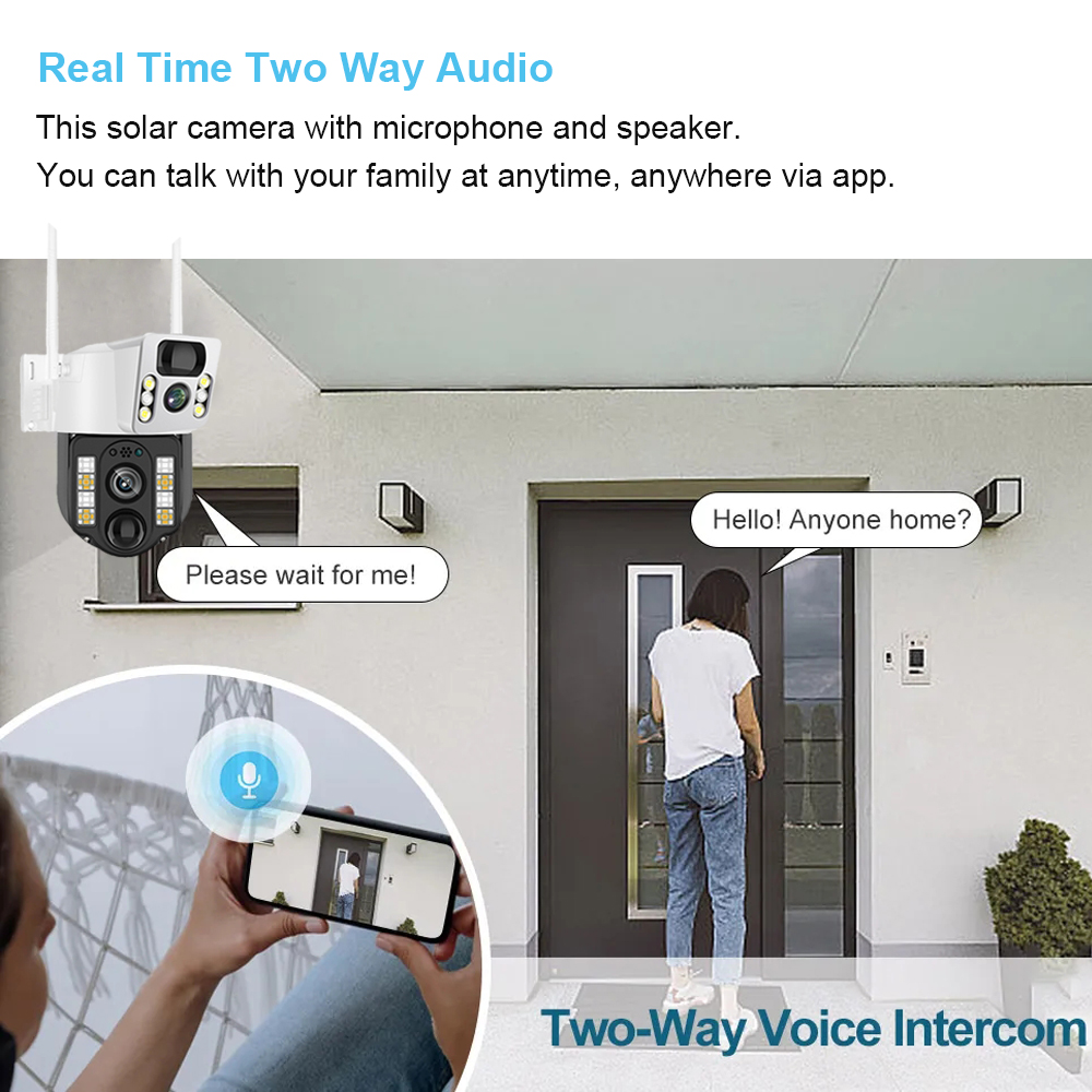 Wifi/4G Zonne-Camera Ip Cctv B - Smart Home Cctv Camera recensie en prijs