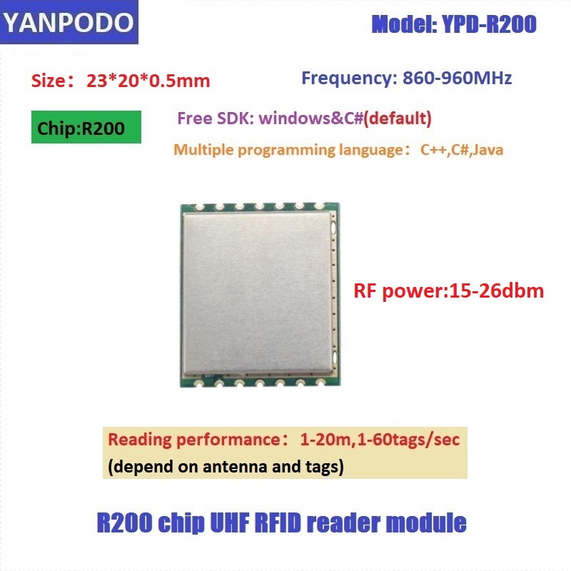 R200 Chip UHF RFID-lezermodule - Smart Home Raspberry Pi recensie en prijs