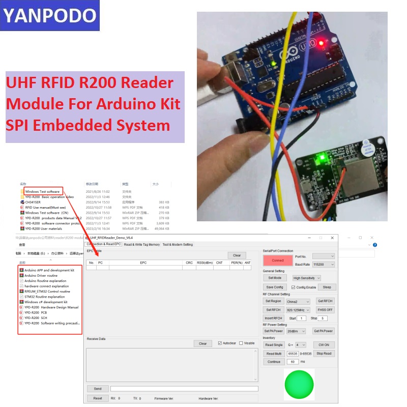 R200 Chip UHF RFID-lezermodule - Smart Home Raspberry Pi recensie en prijs