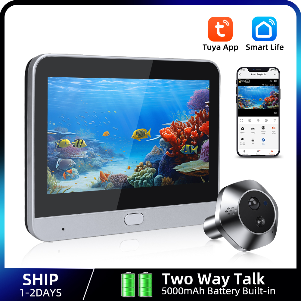 1080P WiFi Kijkgaatje Tuya Sma - Smart Home Cctv Camera recensie en prijs